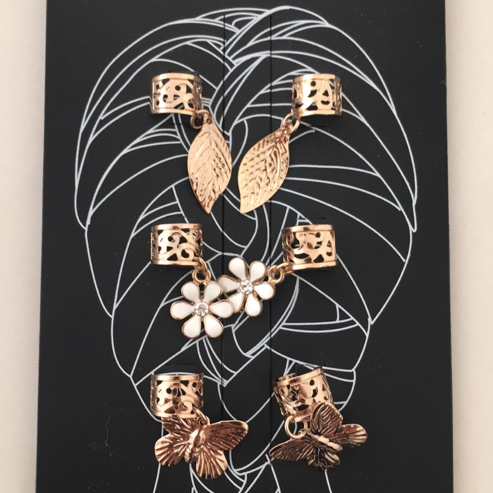 🦄 Hair cuff charms